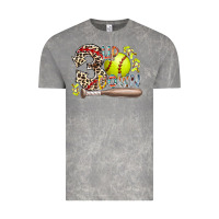 Cloud Rock three up down softball Vintage Tee - RacoonDesign