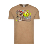 Vintage Coffee three up down softball Vintage Tee - RacoonDesign