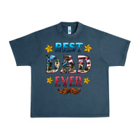Midnight Navy best dad ever Urban Heavy Tee - HRA Design Shop