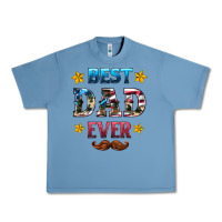 Pebble Blue best dad ever Urban Heavy Tee - HRA Design Shop