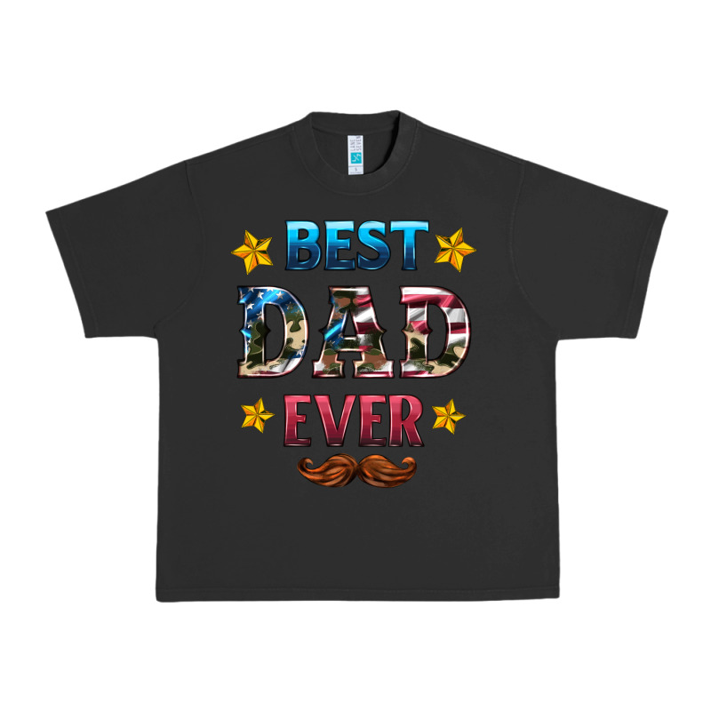 Best Dad Ever Urban Heavy Tee by HRA Design Shop | Teevron