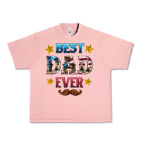 Salmon best dad ever Urban Heavy Tee - HRA Design Shop