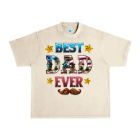 Sandshell best dad ever Urban Heavy Tee - HRA Design Shop