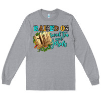 Heather Grey raised on sweet tea and jesus Long Sleeve Tee - AdoDesignShop