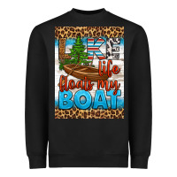 Black lake life floats my boat air freshener Heavyweight Sweatshirt - HRA Design Shop
