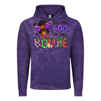 Cloud Purple I Put The Boo In The Boujie Messy Bun Vintage Hoodie - texasbilliewilder