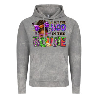 Cloud Rock I Put The Boo In The Boujie Messy Bun Vintage Hoodie - texasbilliewilder