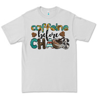 Dove Grey western caffeine before chaos Premium Tee - BarkalooDesign