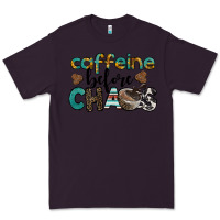 Plum western caffeine before chaos Premium Tee - BarkalooDesign