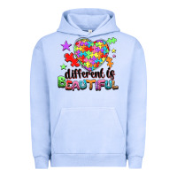 Pigment Grape Ice different is beautiful Urban Hoodie - NancyCooperArtShop