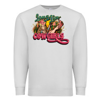 Dove Grey long live cowgirls Premium Sweatshirt - NancyCooperArtShop