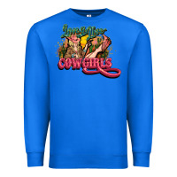True Royal long live cowgirls Premium Sweatshirt - NancyCooperArtShop