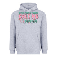 Heather Grey my favorite people call me nana Heavyweight Hoodie - MaliasSmallBusiness