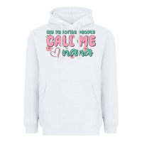 White my favorite people call me nana Heavyweight Hoodie - MaliasSmallBusiness