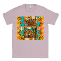 Lilac Thankful grateful blessed Classic Tee - Artiststas