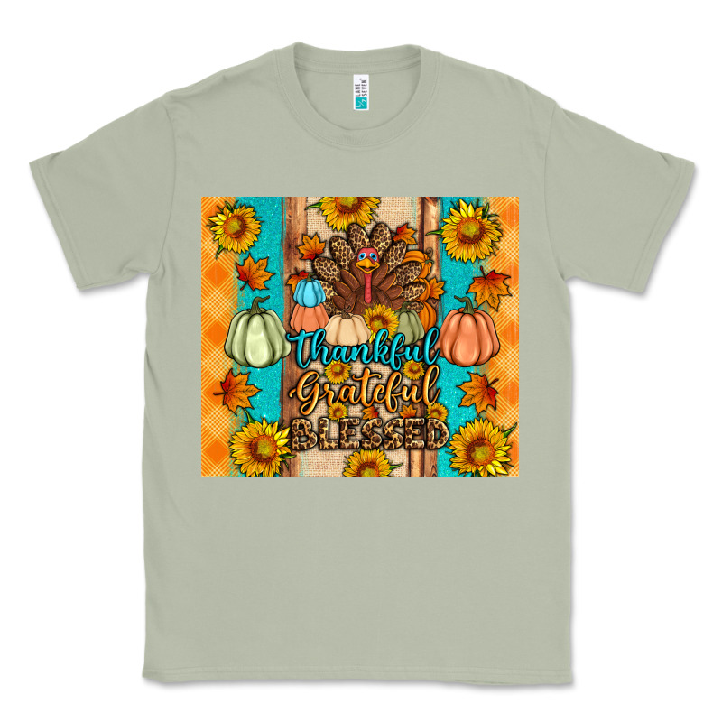 Thankful Grateful Blessed Classic Tee by Artiststas | Teevron