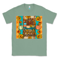 Sage Thankful grateful blessed Classic Tee - Artiststas