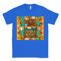 True Royal Thankful grateful blessed Classic Tee - Artiststas