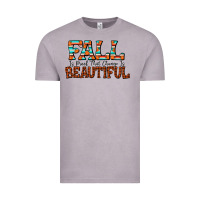 Vintage Zinc fall is proof that change is beautiful Vintage Tee - CowhideDigitalArt