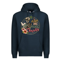 Navy just one more chapter Premium Hoodie - Artiststas