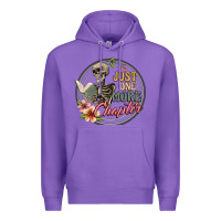 Purple just one more chapter Premium Hoodie - Artiststas