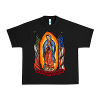 Black our lady Urban Heavy Tee - RacoonDesign