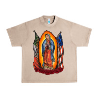 French Oak our lady Urban Heavy Tee - RacoonDesign