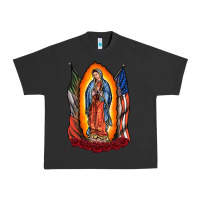 Pigment Black our lady Urban Heavy Tee - RacoonDesign