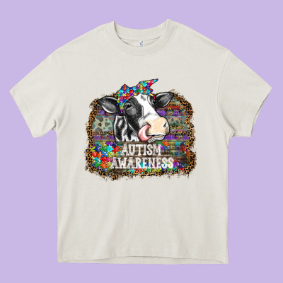 Autism Awareness2 Heavy Core Tee Designed By Sublimationcraftshop