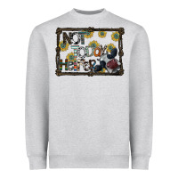 Heather Grey not today heifer Heavyweight Sweatshirt - SublimationCraftShop