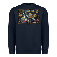 Navy not today heifer Heavyweight Sweatshirt - SublimationCraftShop