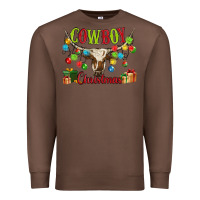 Chestnut cowboy christmas Premium Sweatshirt - MaliasSmallBusiness