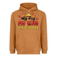 Meerkat my day my way my birthday Heavyweight Hoodie - MaliasSmallBusiness