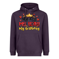Plum my day my way my birthday Heavyweight Hoodie - MaliasSmallBusiness