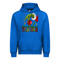 Cobalt Christmas Character Urban Hoodie - NancyCooperArtShop