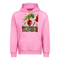 Fuchsia Pink Christmas Character Urban Hoodie - NancyCooperArtShop