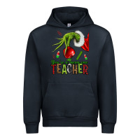 Navy Christmas Character Urban Hoodie - NancyCooperArtShop