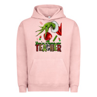 Pigment Salmon Christmas Character Urban Hoodie - NancyCooperArtShop