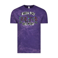 Cloud Purple fancy like the race track on a date night Vintage Tee - CowhideDigitalArt