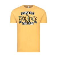Vintage Mustard fancy like the race track on a date night Vintage Tee - CowhideDigitalArt