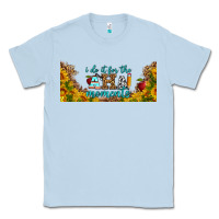 Dusty Blue i do it for the aha moments libbey glass Classic Tee - BundleAndBundleShop