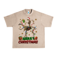 French Oak merry christmas deer skeleton Urban Heavy Tee - FaDigitalArtStudio