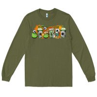 Army Green soccer coffee cups Long Sleeve Tee - Jasminsmagicworld