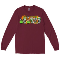 Burgundy soccer coffee cups Long Sleeve Tee - Jasminsmagicworld