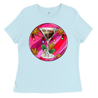 Baby Blue Christmas espresso martini Ladies Tee - AdoDesignShop