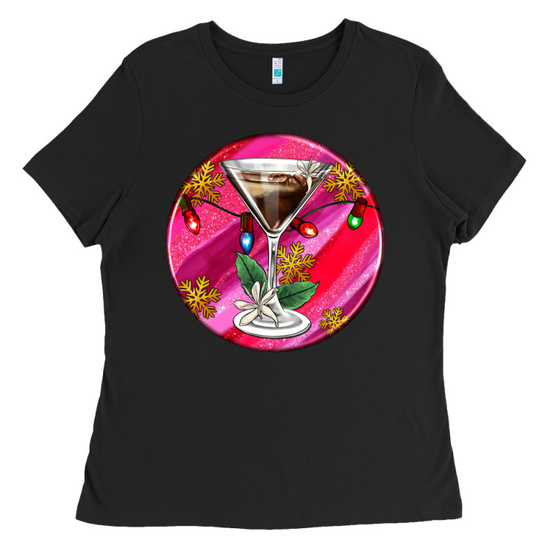 Christmas Espresso Martini Ladies Tee by AdoDesignShop | Teevron