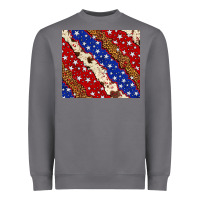 Storm 4th of July USA flag leopard cowhide 20oz tumbler Heavyweight Sweatshirt - Neo Western