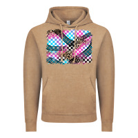 Vintage Coffee race background Vintage Hoodie - Zillion Design Studio