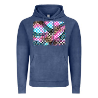 Vintage Denim race background Vintage Hoodie - Zillion Design Studio