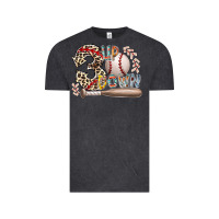 Vintage Black three up down Vintage Tee - RacoonDesign
